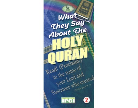 What they say about the HOLY QUR'AN