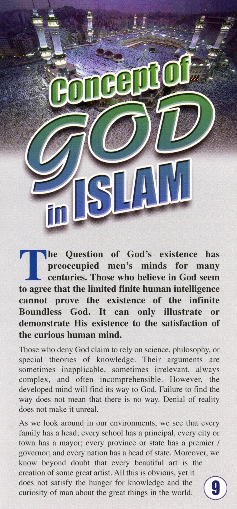 Concept of GOD in ISLAM